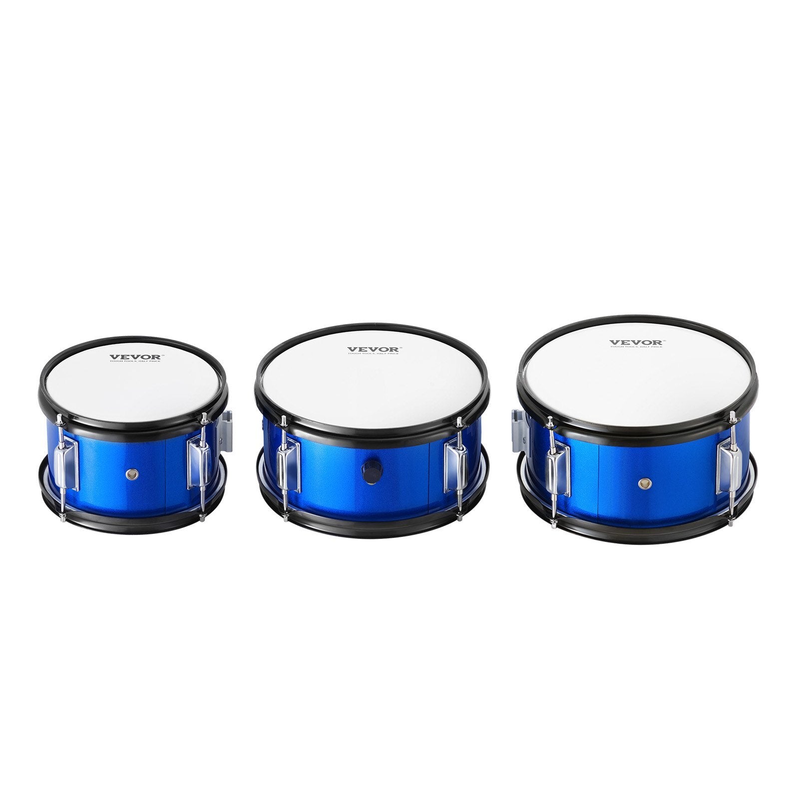 VEVOR Kids Drum Set, 5-Piece, 16 in Beginner Full Drum Set with Bass Toms Snare Floor Drum Adjustable Throne Cymbal Hi-Hat Pedal and Two Pairs of Drumsticks, Starter Drum Kit for Child Kids, Blue - Premium Instrument Accessories from VEVOR - Just $194.99! Shop now at Rapidvehicles