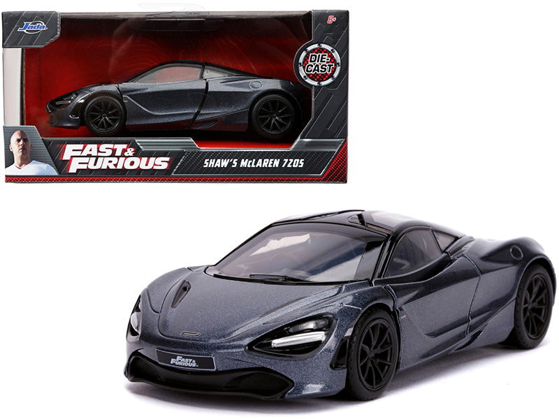 Shaw's McLaren 720S RHD (Right Hand Drive) Metallic Gray "Fast & - Premium  from Rapidvehicles - Just $26.99! Shop now at Rapidvehicles