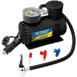 12V Compact Tire Inflator - Premium Air Gauges Inflators and Chucks from Wilmar Corp. / Performance Tool - Just $37.49! Shop now at Rapidvehicles