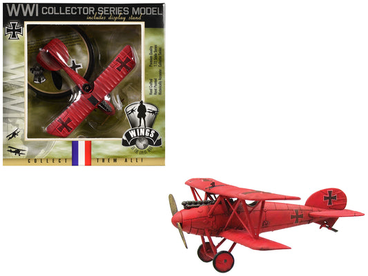 Albatros D.Va Aircraft "Manfred Von Richthofen Jagdstaffel 11" (1917) German Luftwaffe 1/72 Model Airplane by Wings of the Great War