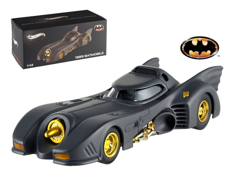 1989 Movie Batmobile Elite Edition 1/43 Diecast Model Car by Hot Wheels - Premium  from Hotwheels - Just $77.99! Shop now at Rapidvehicles