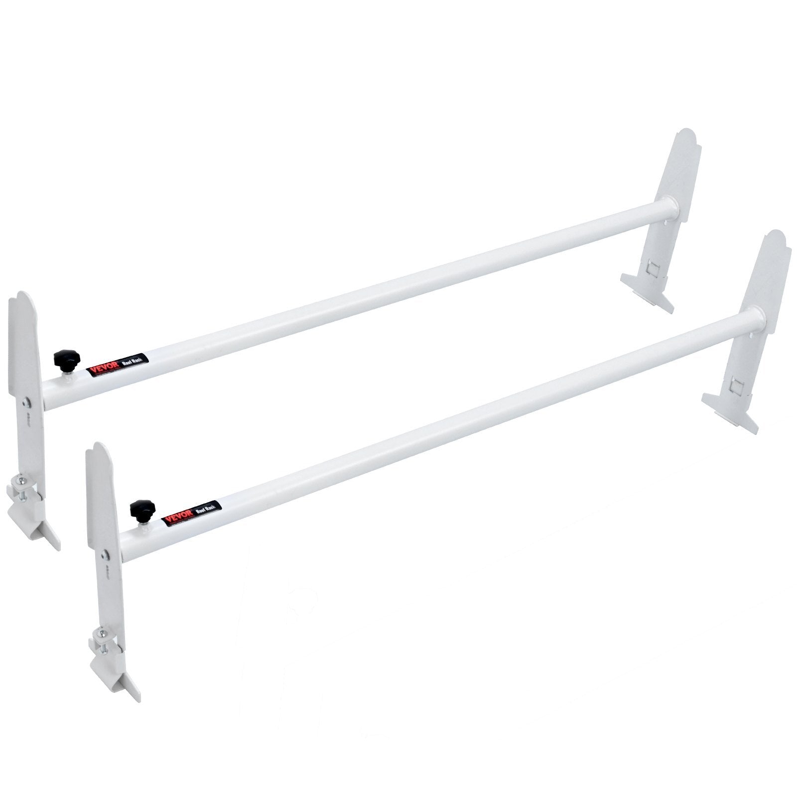 VEVOR Van Roof Ladder Rack, 2 Bar Alloy Steel Ladder Racks, Adjustable from 47.2"-78.7", 500 lbs Capacity, Roof Rack Compatible with Full-size Vans with Rain Gutter, Chevrolet Express, GMC Savana, etc - Premium Ladder Racks from VEVOR - Just $129.99! Shop now at Rapidvehicles