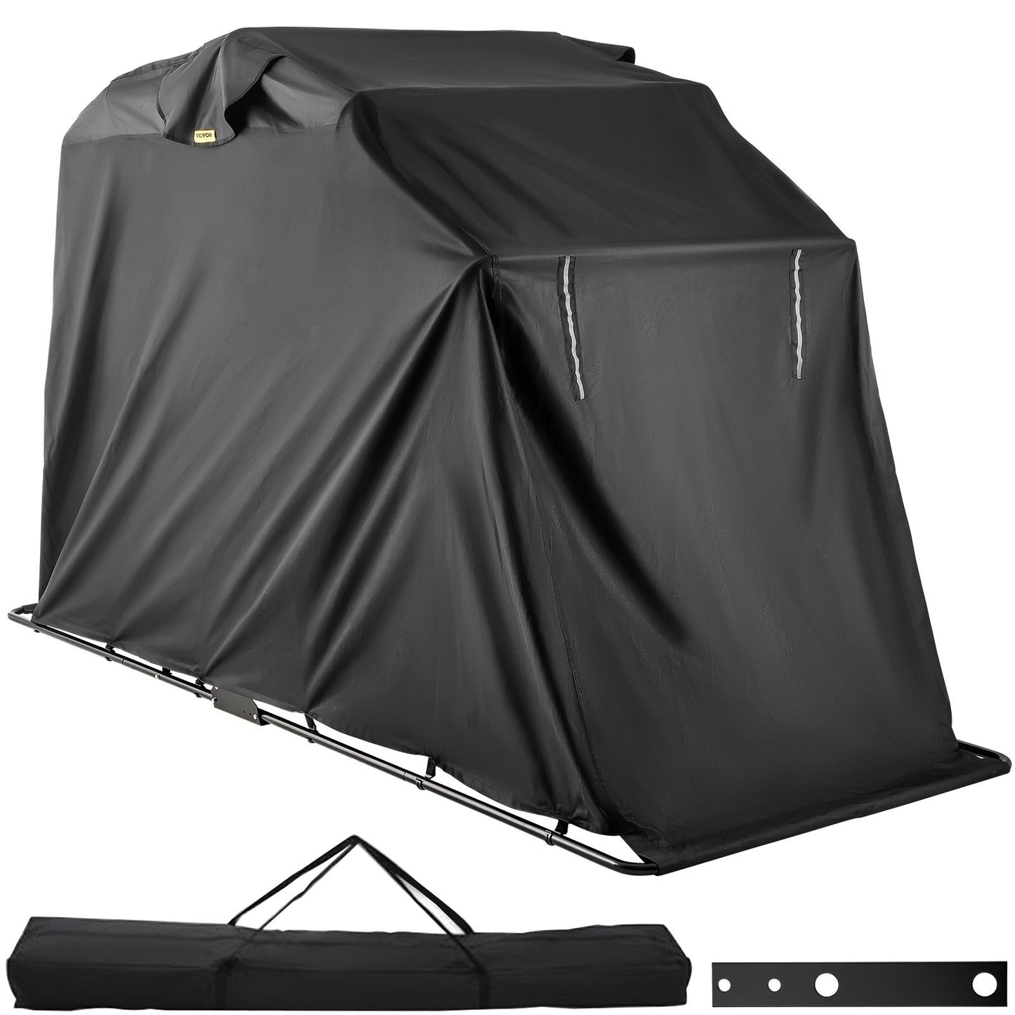 VEVOR Motorcycle Shelter Shed Strong Frame Motorbike Garage - Premium Motorcycle Shelter from VEVOR - Just $164.96! Shop now at Rapidvehicles