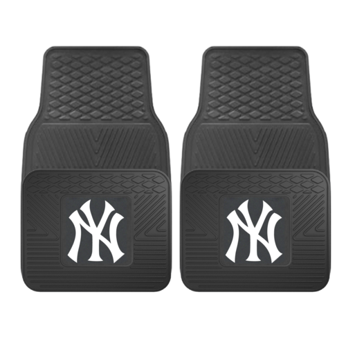 MLB 2-PC VINYL CAR MAT SET - Premium Automotive from Lime Atalanta - Just $69.29! Shop now at Rapidvehicles