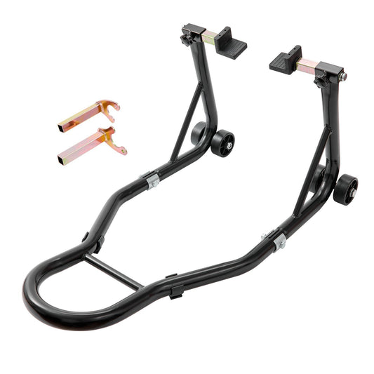 VEVOR Motorcycle Rear Wheel Stand, with U + L Fork Swingarm - Premium Motorcycle Wheel Lift Stand from VEVOR - Just $58.87! Shop now at Rapidvehicles