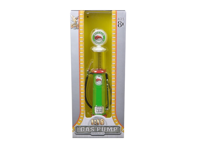 Buffalo Gasoline Vintage Gas Pump Cylinder 1/18 Diecast Replica - Premium Gas Pumps Models from Road Signature - Just $38.99! Shop now at Rapidvehicles