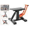 VEVOR Dirt Bike Lift Stand, Motorcycle Jack Lift Stand 440 lbs Capacity and Hydraulic Lift Operation, Adjustable Height Hoist Table, for Dirt Pit Bike Repair, Maintenance, Dirt Bike Accessories - Premium Motorcycle Lift Stand from VEVOR - Just $74.19! Shop now at Rapidvehicles