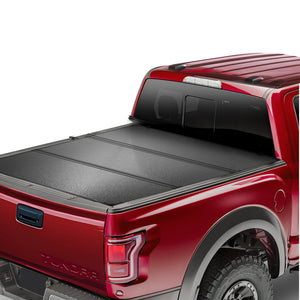 VEVOR Tri-Fold Truck Bed Tonneau Cover, Compatible with 2014-2024 Toyota Tundra (NOT FIT Trail Special Edition with Storage Boxes), Fleetside 5.5' (67") Short Bed 2023, 400 lbs Load Capacity, Black - Premium Tonneau Cover from VEVOR - Just $458.99! Shop now at Rapidvehicles