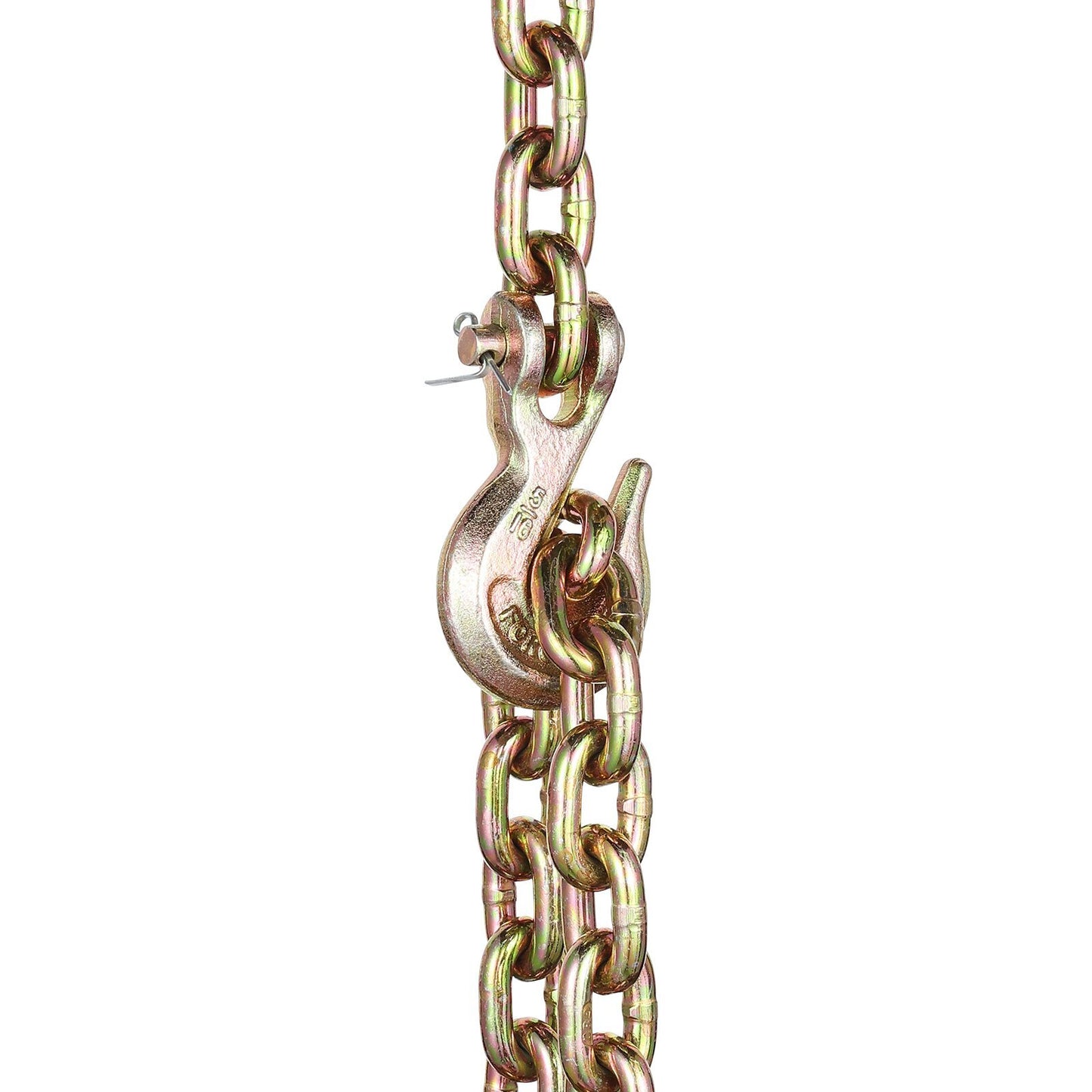 VEVOR Binder Chain G80 Tie Down Tow Chain with Two Hooks 5/16" x - Premium Tow Chain from VEVOR - Just $65.99! Shop now at Rapidvehicles