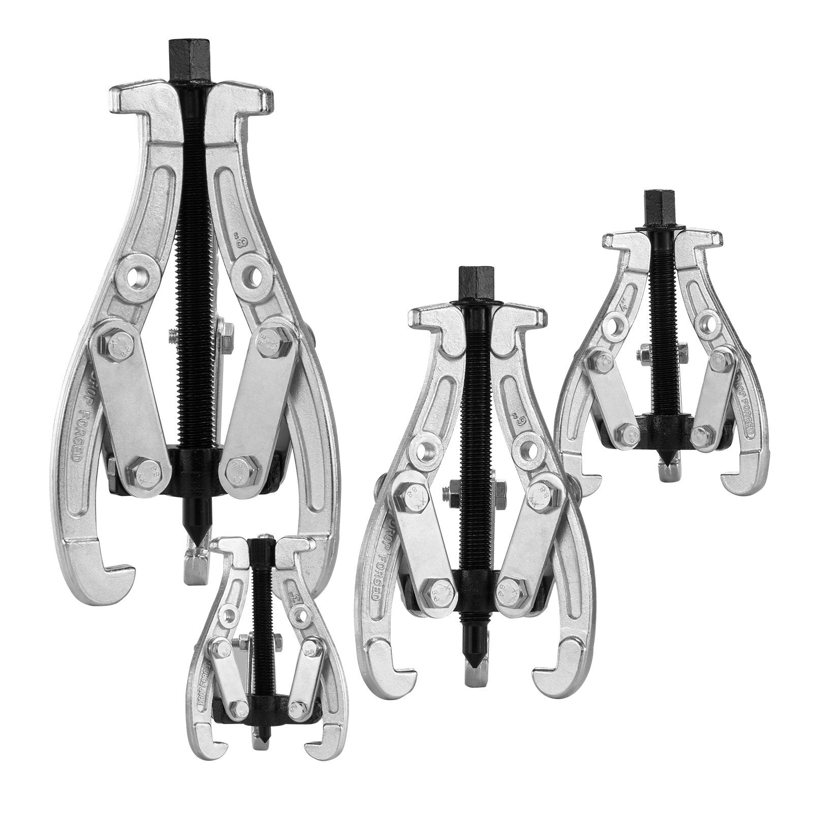 VEVOR Gear Puller Set, 3" 4" 6" 8" Puller Kit, 3 Jaw Gear Bearing - Premium Bearing Puller from VEVOR - Just $68.99! Shop now at Rapidvehicles