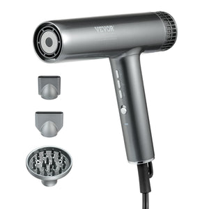 VEVOR Professional Hair Dryer, 3.0 Million Negative Ions Blow Dryer, 98,000RPM High-Speed Brushless Motor, 3 Temp & 3 Speeds, Lightweight Salon Hair Blow Dryers with Nozzles & Diffuser for Home Travel - Premium Hair Dryers from VEVOR - Just $91.99! Shop now at Rapidvehicles