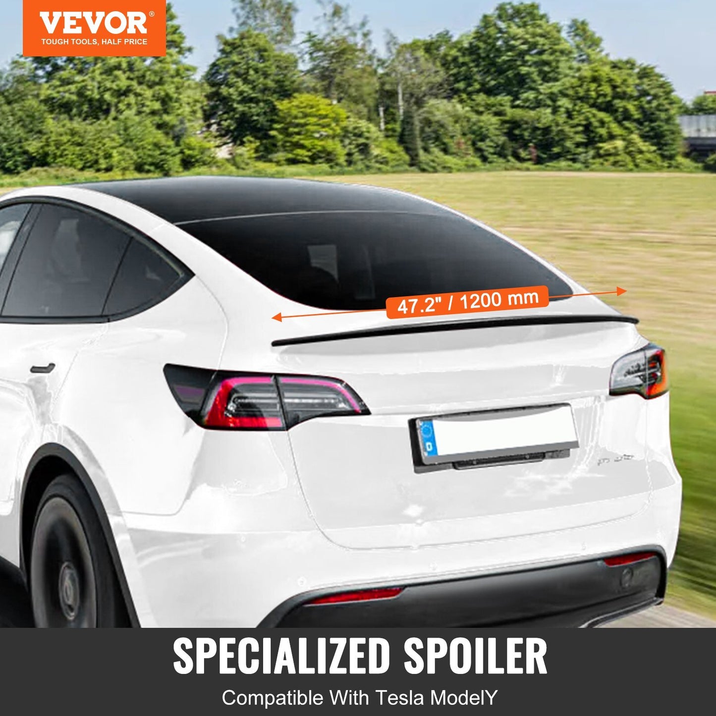 VEVOR GT Wing Car Spoiler, 47.2 inch Spoiler, Compatible With - Premium Trunk Spoiler from VEVOR - Just $86.99! Shop now at Rapidvehicles