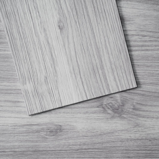 VEVOR Self Adhesive Vinyl Floor Tiles 36 x 6 inch, 20 Tiles 0.62mm Thick Peel & Stick, Light Gray Wood Grain DIY Flooring for Kitchen, Dining Room, Bedrooms & Bathrooms, Easy for Home Decor - Premium Vinyl Flooring from VEVOR - Just $36.08! Shop now at Rapidvehicles