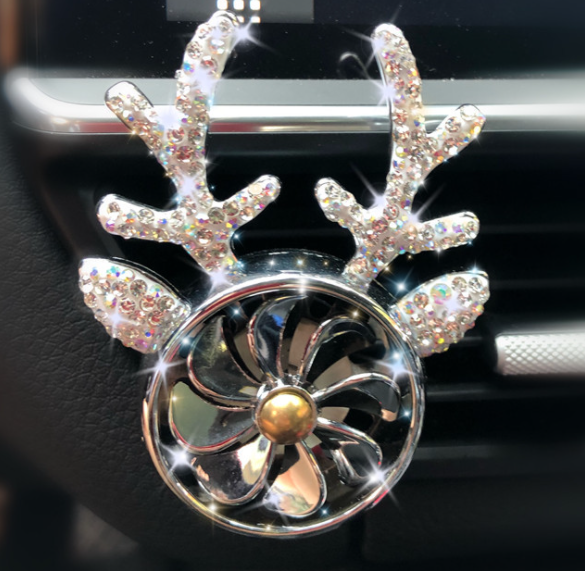 Car Aromatherapy, Diamond-encrusted Antlers, Car Ornaments, - Premium Interior Parts from Rapidvehicles - Just $20.99! Shop now at Rapidvehicles