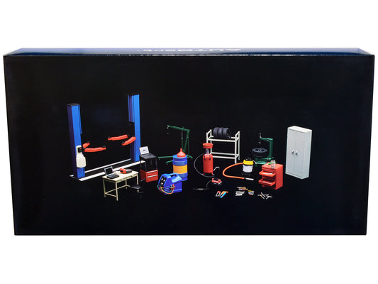 Garage Kit Set (Version 2) for 1/18 scale models by Autoart free shipping USA