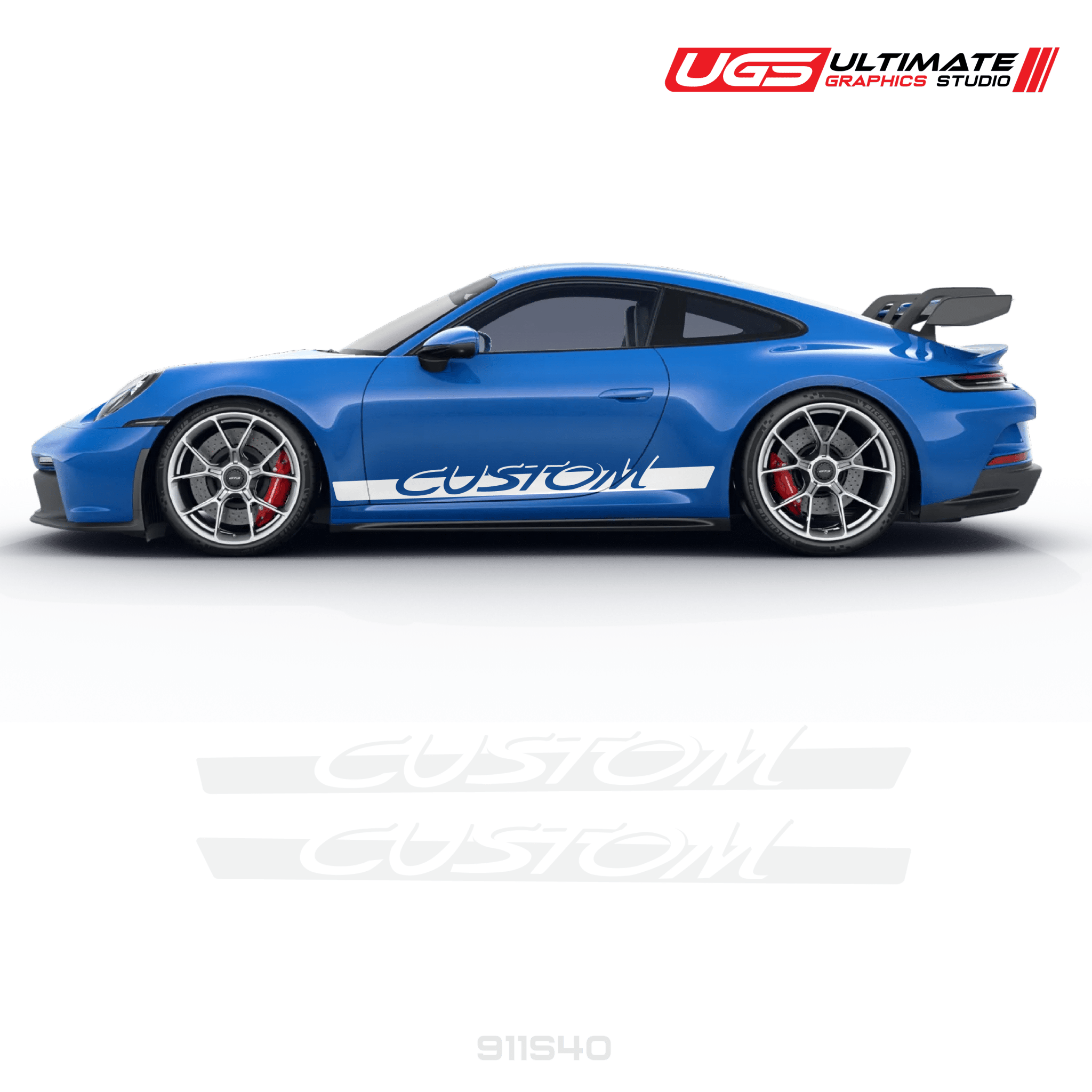 Accent Graphics to fit Porsche 911 GT3 - Rapid Vehicles