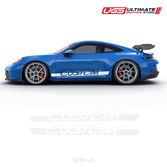 Accent Graphics to fit Porsche 911 GT3 - Rapid Vehicles