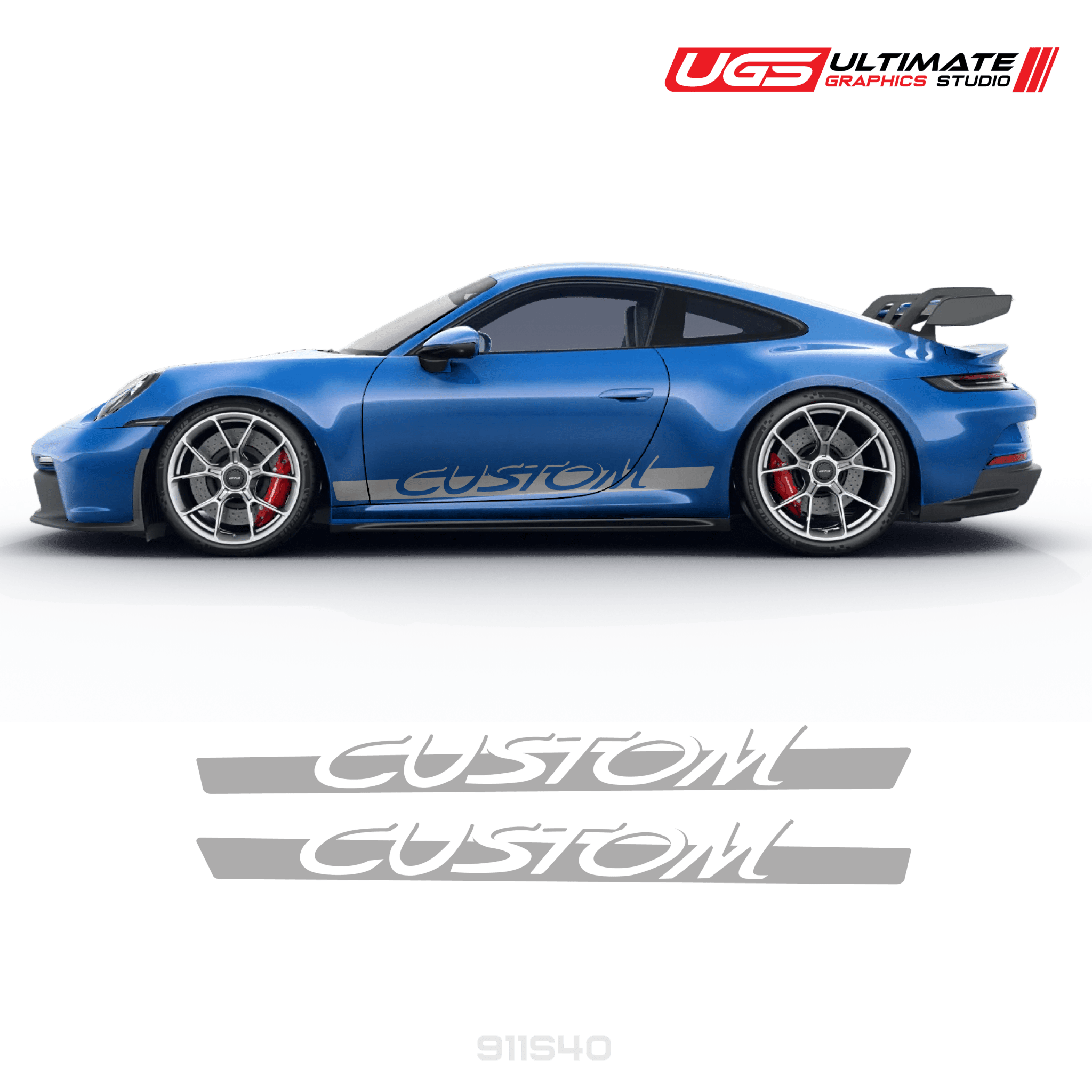 Accent Graphics to fit Porsche 911 GT3 - Rapid Vehicles