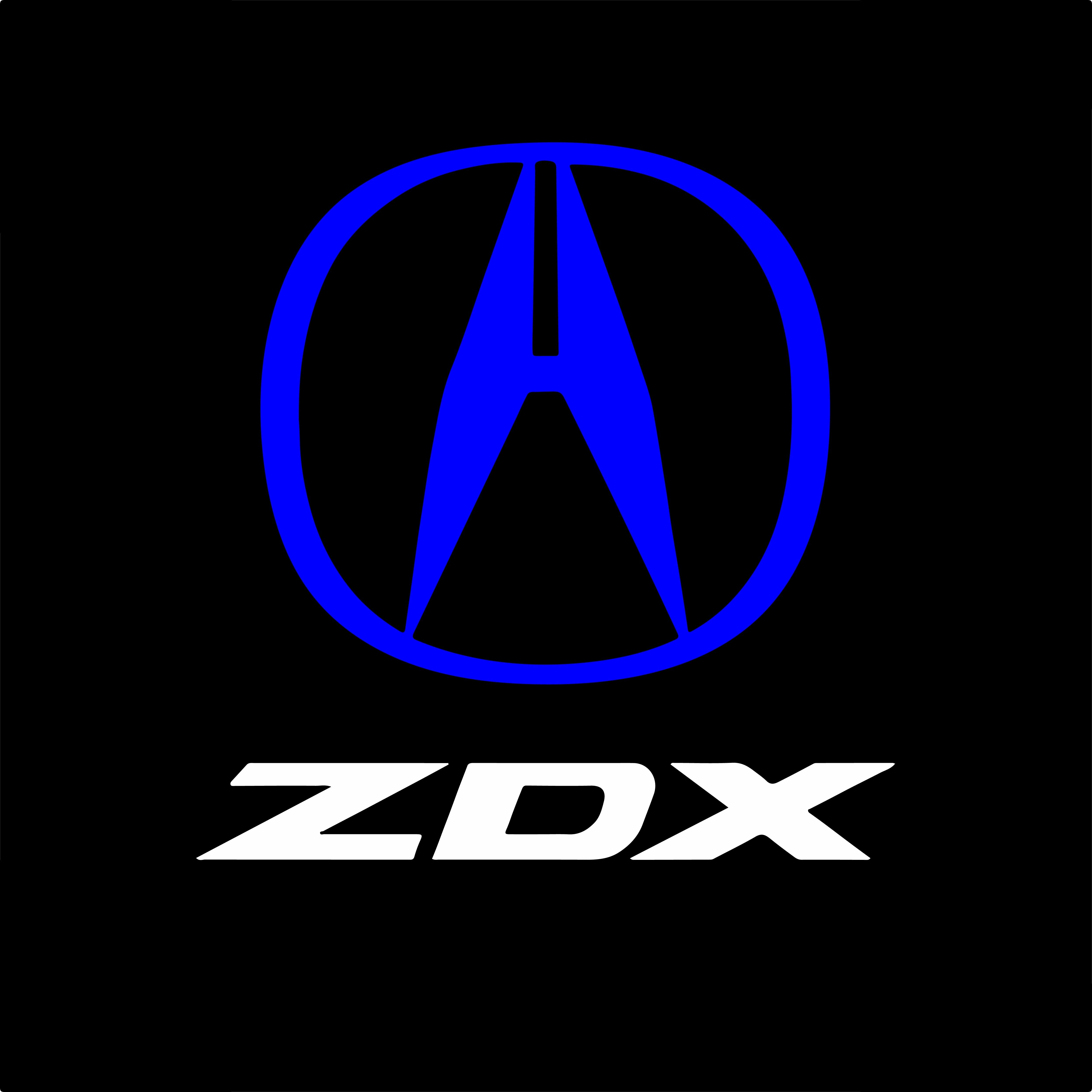 Acura ZDX 2nd Gen Door Stick On Puddle Lights Various Designs 2024-2026