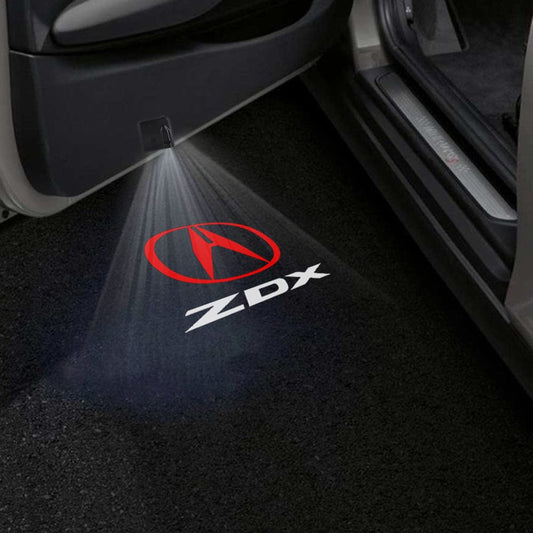 Acura ZDX 2nd Gen Door Stick On Puddle Lights Various Designs 2024-2026
