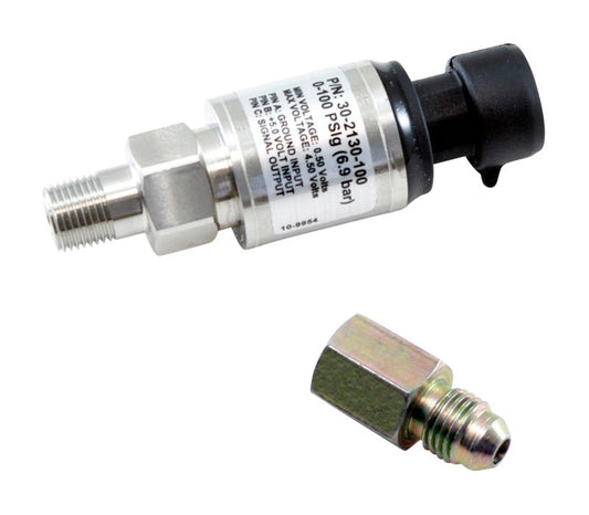 AEM Electronics 100 PSIg Stainless Sensor Kit - Rapid Vehicles