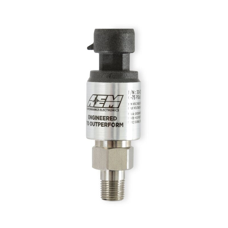 AEM Electronics 5 Bar or 75 PSIa Stainless Sensor Kit - Rapid Vehicles