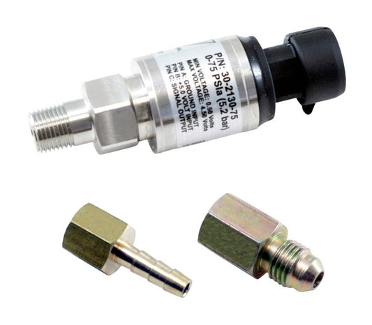 AEM Electronics 5 Bar or 75 PSIa Stainless Sensor Kit - Rapid Vehicles