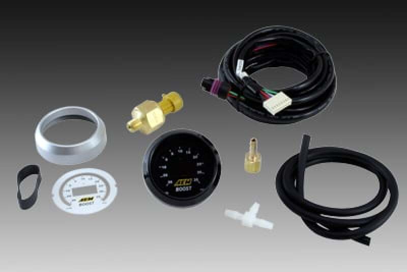 AEM Electronics 52mm Digital Boost Gauge 35 PSI - Rapid Vehicles