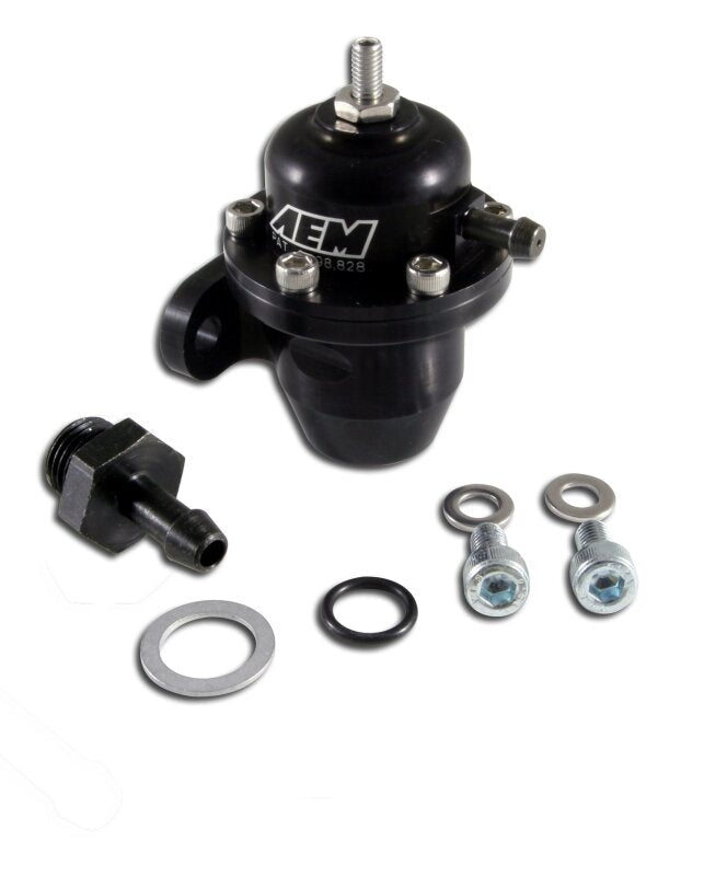 AEM Electronics Fuel Pressure Regulator Black Honda Acura - Rapid Vehicles