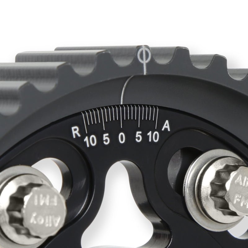 AEM Electronics Tru-Time Cam Gear Black 5-Bolt Honda B Series - Rapid Vehicles