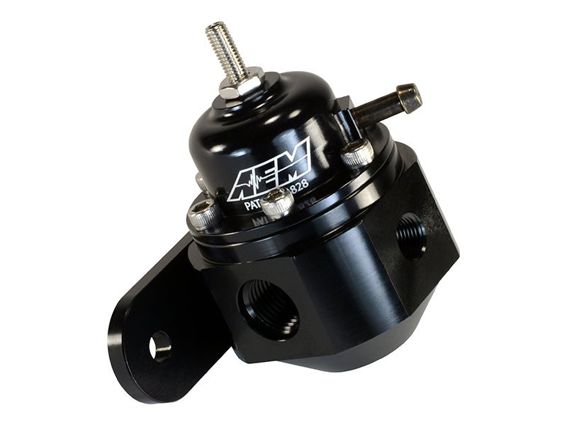 AEM Electronics Universal Fuel Pressure Regulator Black - Rapid Vehicles