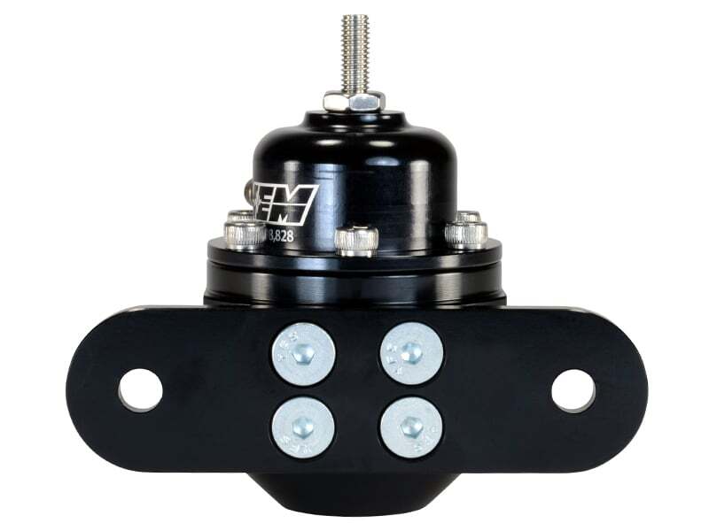 AEM Electronics Universal Fuel Pressure Regulator Black - Rapid Vehicles