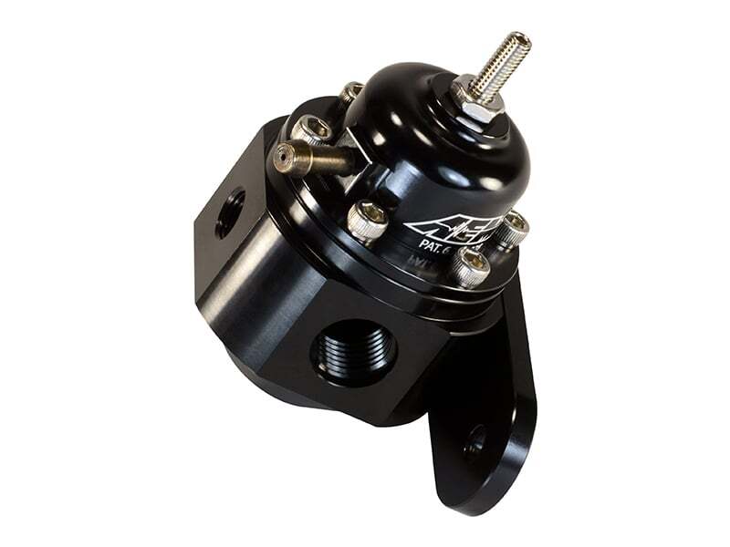 AEM Electronics Universal Fuel Pressure Regulator Black - Rapid Vehicles