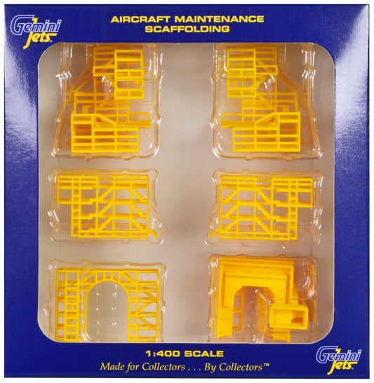 Aircraft Maintenance Scaffolding 6 Piece Set for 1/400 Scale Models by GeminiJets free shipping USA - Rapid Vehicles