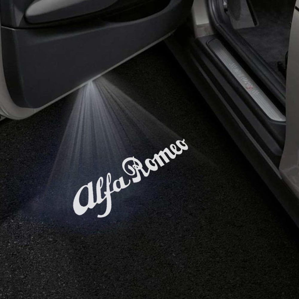 Alfa Romeo Spider Premium Door Puddle Lights Various Designs 2006-2010
