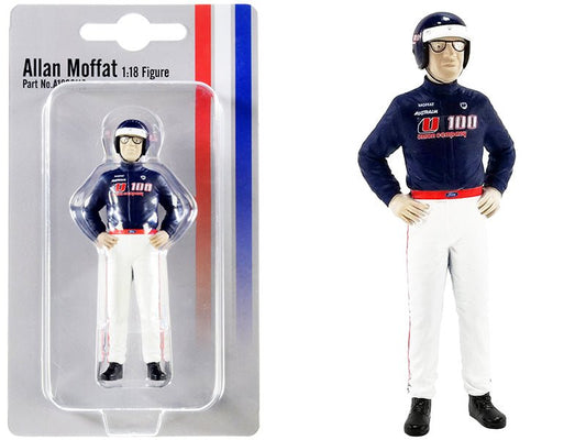 Allan Moffat "U100" Driver Figurine for 1/18 Scale Models by ACME free shipping USA - Rapid Vehicles