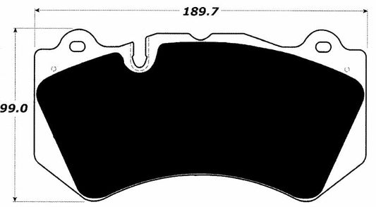 Porterfield Brake Pads for 2003 FERRARI ENZO