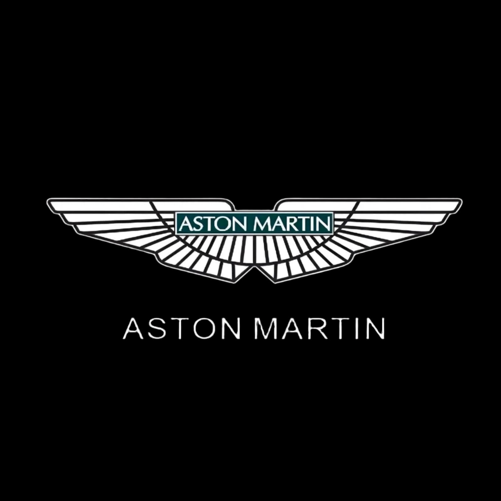 Aston Martin DB12 Door Stick On Puddle Lights Various Designs 2024-2026