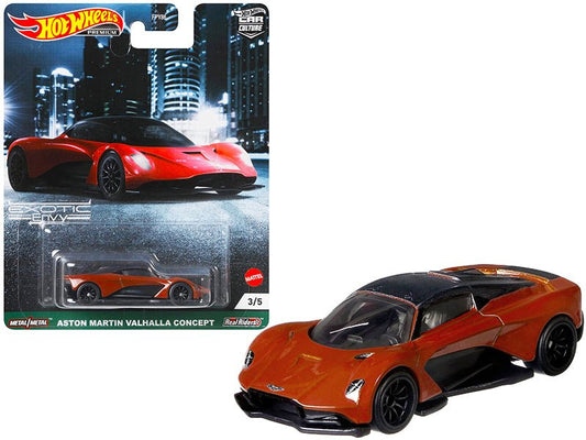 Aston Martin Valhalla Concept "Exotic Envy" Series Diecast Model Car by Hot Wheels free shipping USA - Rapid Vehicles