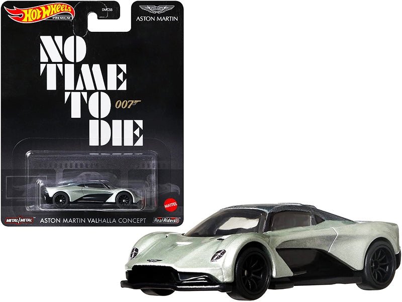 Aston Martin Valhalla Concept Light Green Metallic with Dark Green Top (James Bond 007) "No Time to Die" (2021) Movie Diecast Model Car by Hot Wheels - Rapid Vehicles