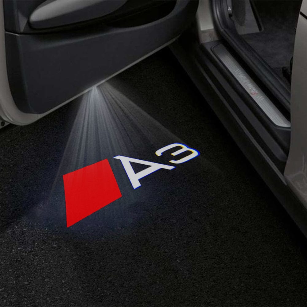 Audi A3 Premium Door Puddle Lights Various Designs 2003 - 2026