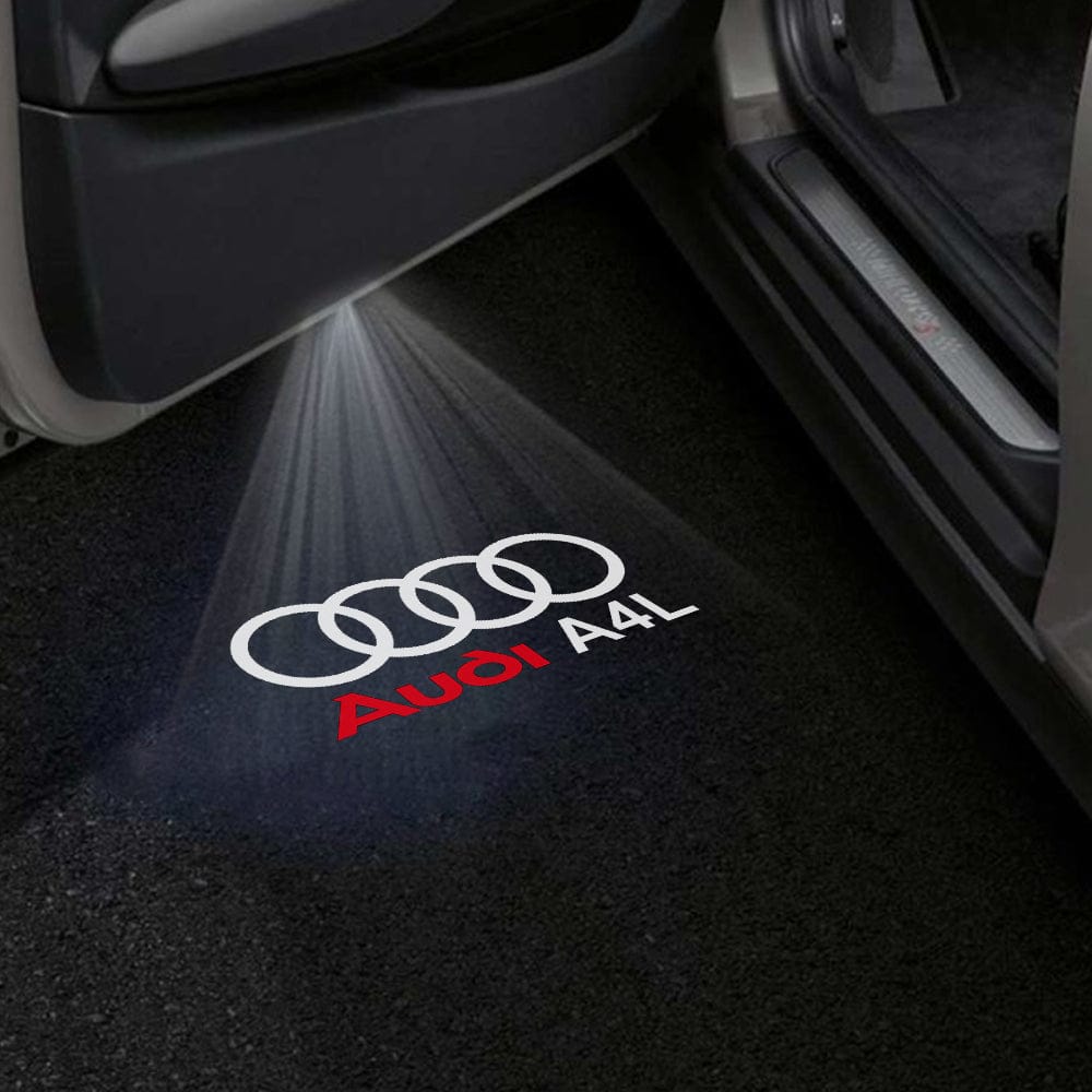 Audi A4 Premium Door Puddle Lights Various Designs 2001-2026