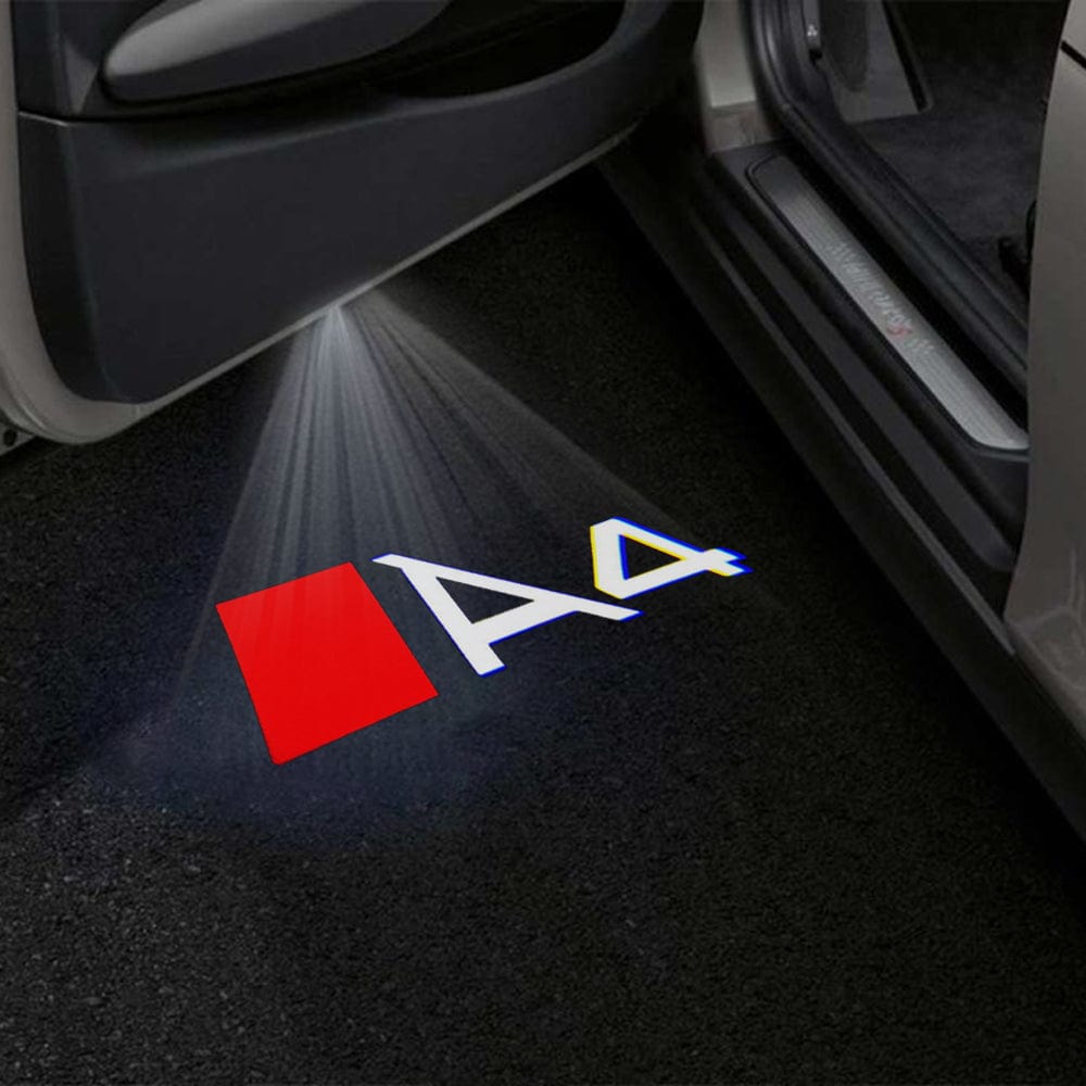 Audi A4 Premium Door Puddle Lights Various Designs 2001-2026