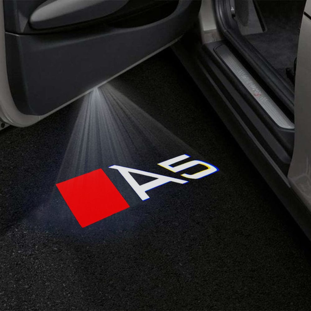 Audi A5 Premium Door Puddle Lights Various Designs 2007 - 2026