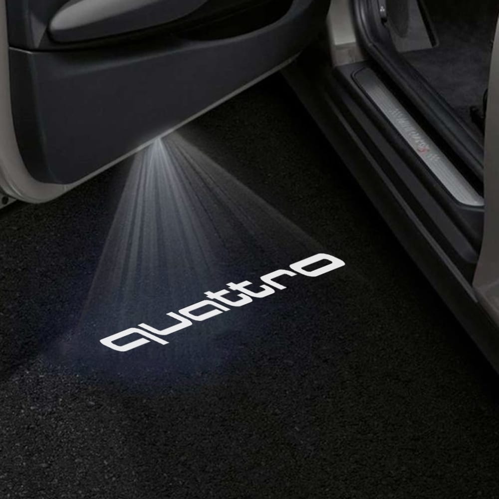 Audi RS6 Premium Door Puddle Lights Various Designs 2002 - 2026