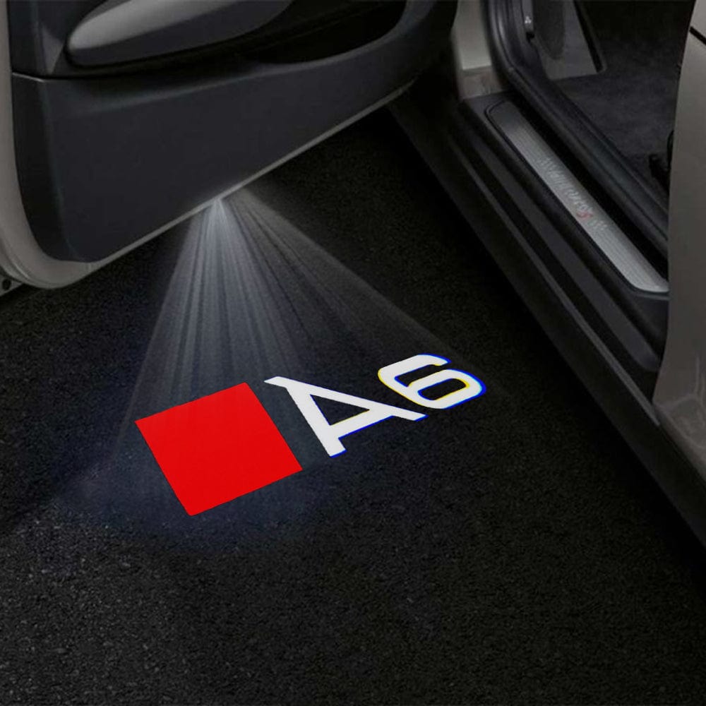 Audi A6 Premium Door Puddle Lights Various Designs 2004 - 2026