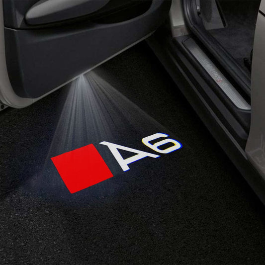 Audi A6 Premium Door Puddle Lights Various Designs 2004 - 2026