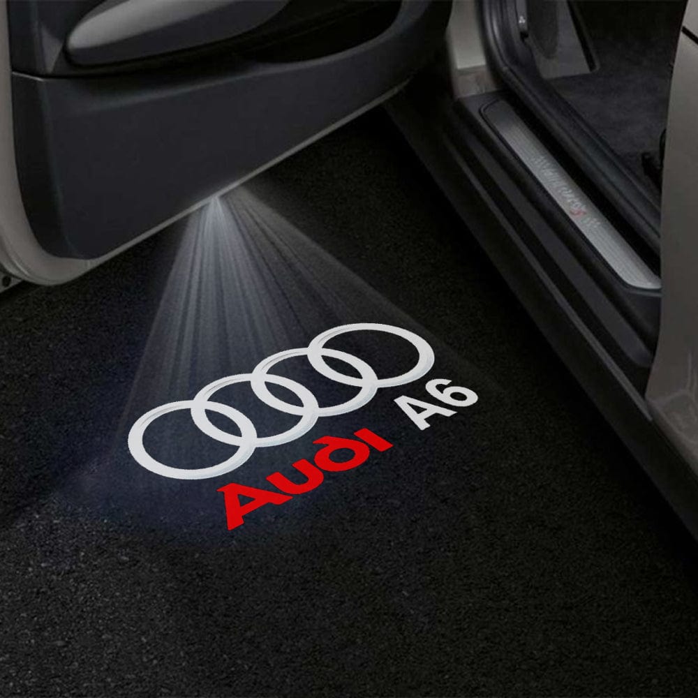Audi A6 Premium Door Puddle Lights Various Designs 2004 - 2026