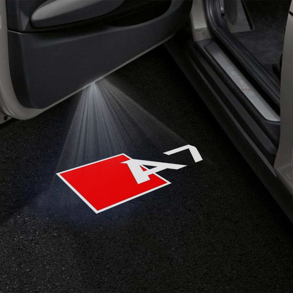 Audi A7 Premium Door Puddle Lights Various Designs 2010-2026