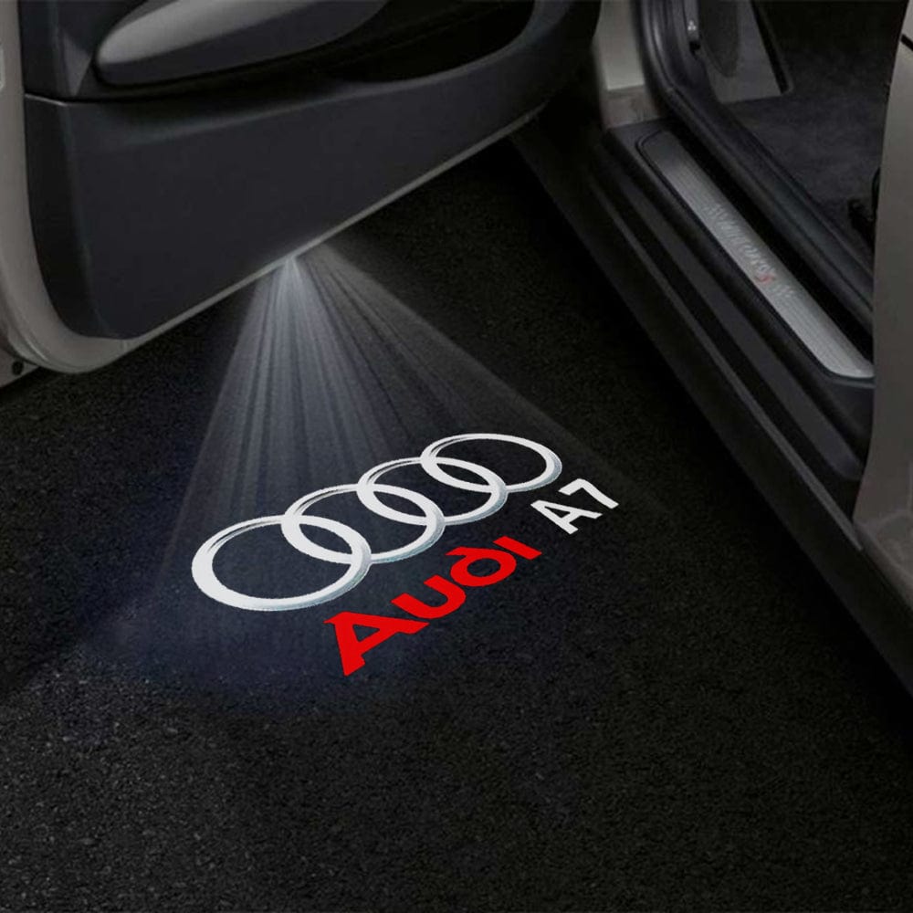 Audi A7 Premium Door Puddle Lights Various Designs 2010-2026